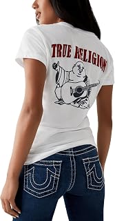 Women's V-Neck Buddha Logo Tee | Womens Tops