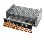 Star Mfg. Grill-Max 30-Hot Dog Roller Grill w/ Bun Drawer by Star Micronics – Stainless Steel, Steel, Model 30SCBDE