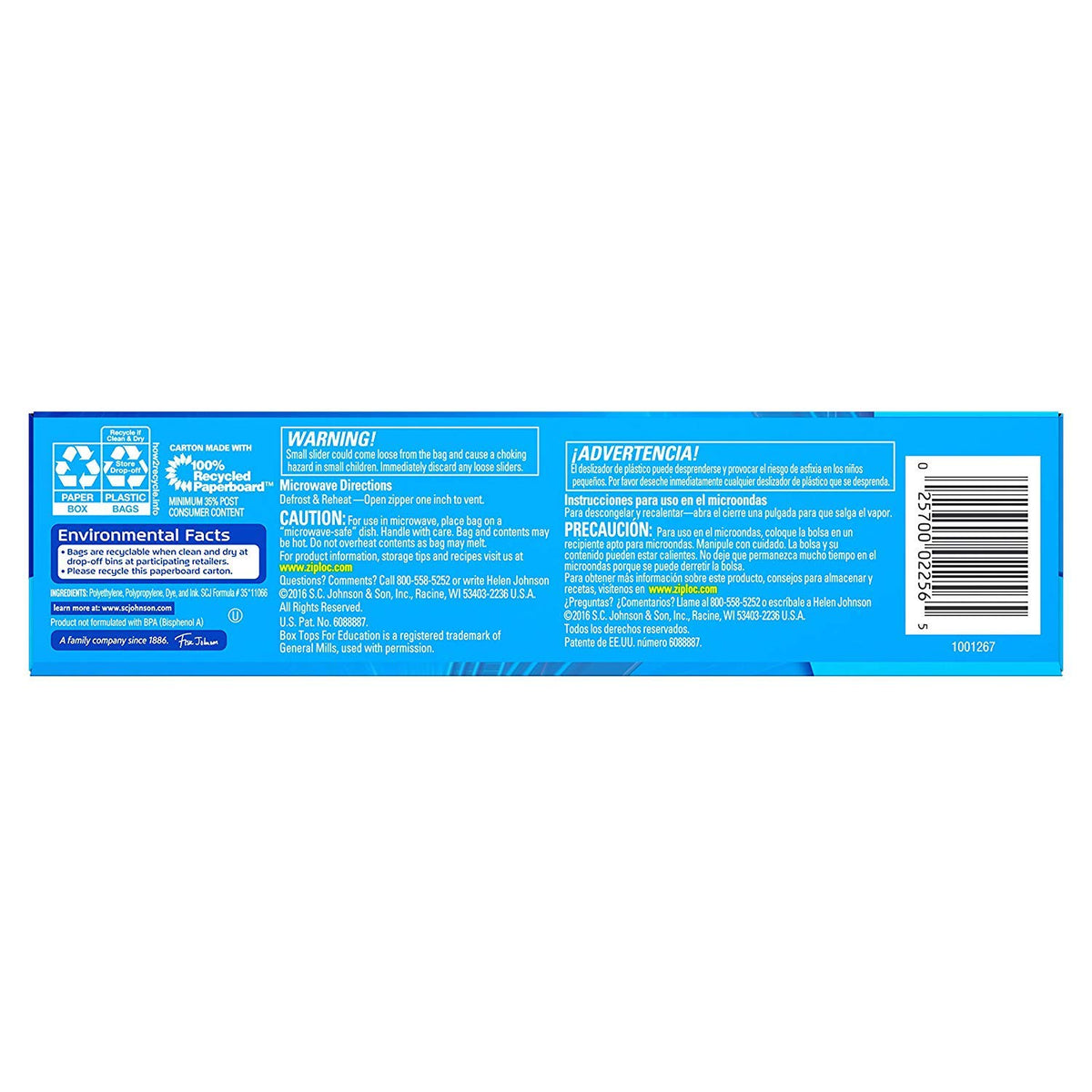 Easy Zipper Freezer Quart 1-15 Count boxes by Ziploc – 1 quart, Plastic, Clear, Pack of 15, Model 2256