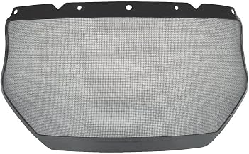 MSA Safety 10116557 V-Gard Steel Mesh Faceshield, 8" x 17" Size