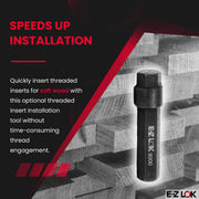 E-Z LOK 3/8-16 / Black / 3/8-16 Internal Threads Inch Inserts & Kits