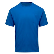 Men's Short-Sleeve Performance Core Pocket Tee by Red Kap – Polyester, Royal Blue, Model SK2SRB SS 4XL