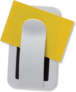 Officemate Magnet Plus Magnetic Envelope and Note Holder, White (92551)