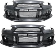 Auto Body System Car Bumper Compatible For Mitsubishi Lancer 08-15 EVO X Front Bumper Varis 3 Front Bumperb Ody Kit(PP)