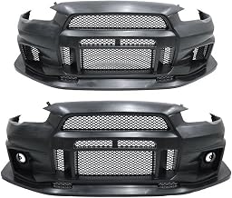 Auto Body System Car Bumper Compatible For Mitsubishi Lancer 08-15 EVO X Front Bumper Varis 3 Front Bumperb Ody Kit(PP)