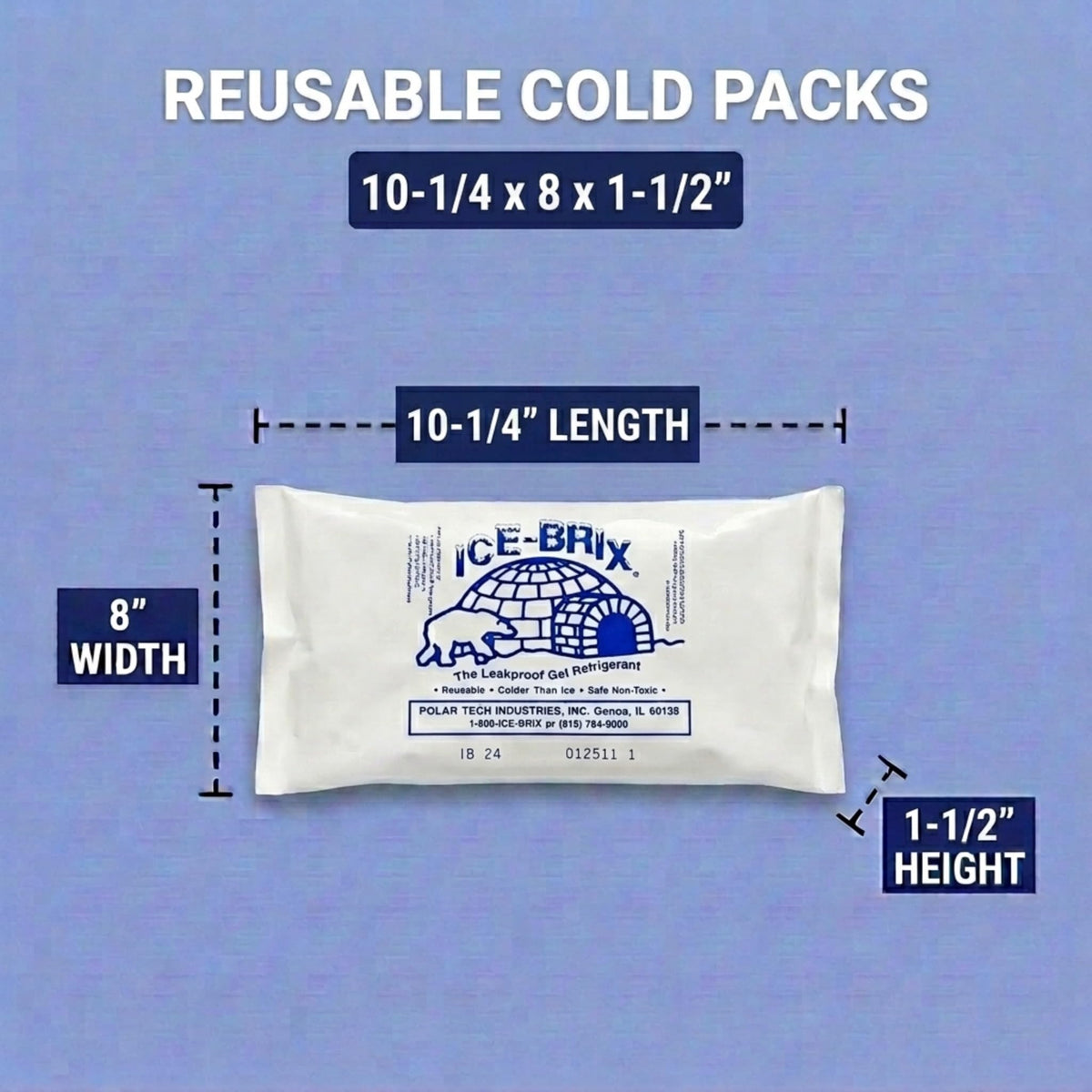 BOX USA 6-Pack Large 10x8 / White / 48.0 ounces Multitools