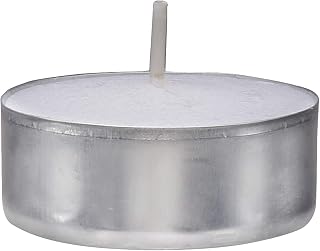 Hollowick Select Wax 5 Hour Wax Tealight Candles in a Metal Cup (500/case)