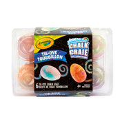 Tie-Dye Egg Chalk, 6 Count by Crayola – 6 Count (Pack of 1), Tie Dye, Model 007166218302