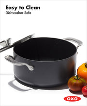 Professional 10 Piece Cookware Pots and Pans Set by OXO – 10-Piece Cookware Pots and Pans Set, 10.0 cups, Ceramic, Black, Model CC004748-001