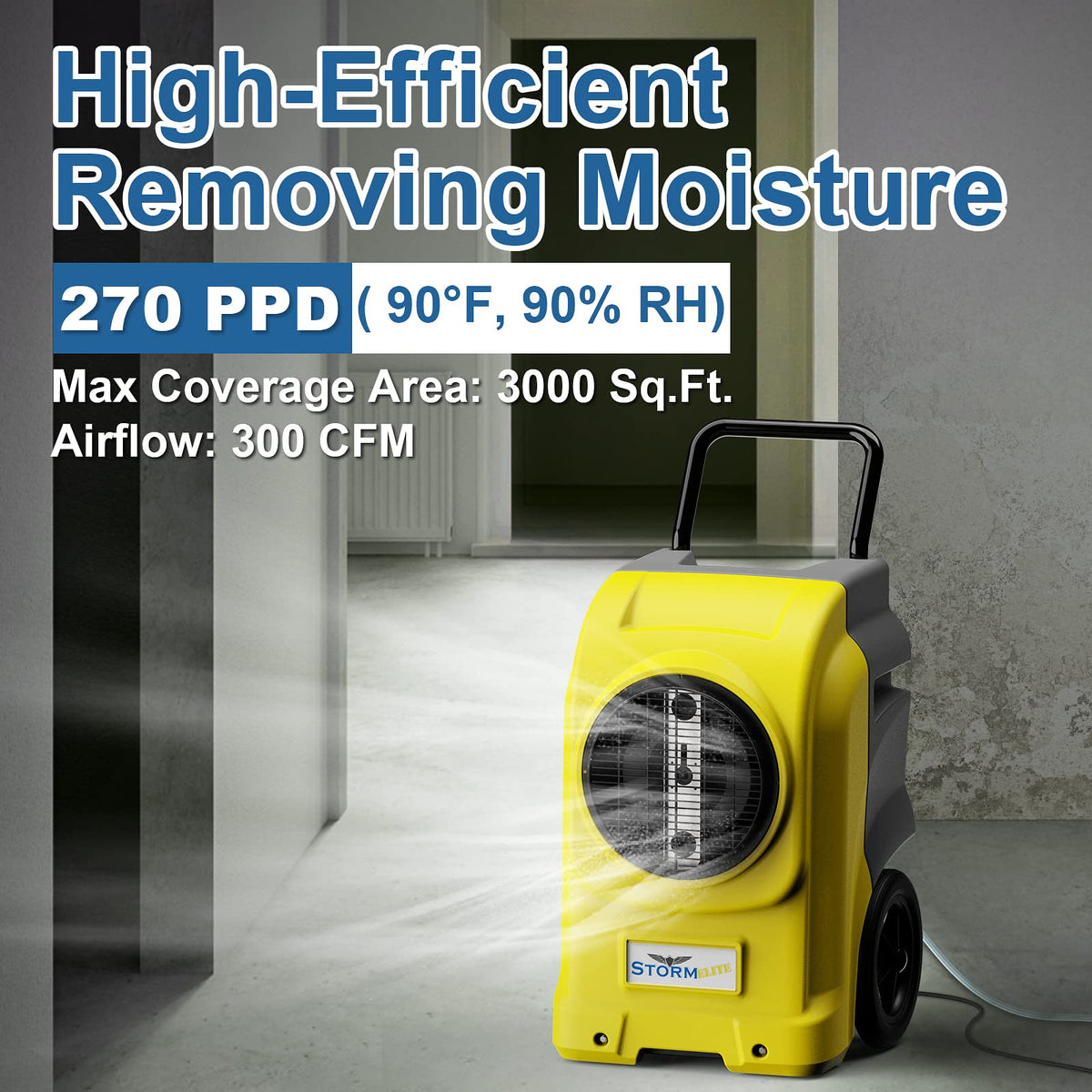 ALORAIR Yellow / Large / Storm Elite Dehumidifiers