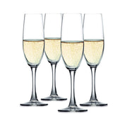 Salute Champagne Flutes by Spiegelau – 4 Count (Pack of 1), 7.1 ounces, Glass (Lead-free Crystal), Champagne Glasses, Model 4720175