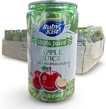 Ruby Kist Fruit Juice Cans, 7.2 Ounce, 24 Per Case (24 Count, Apple)
