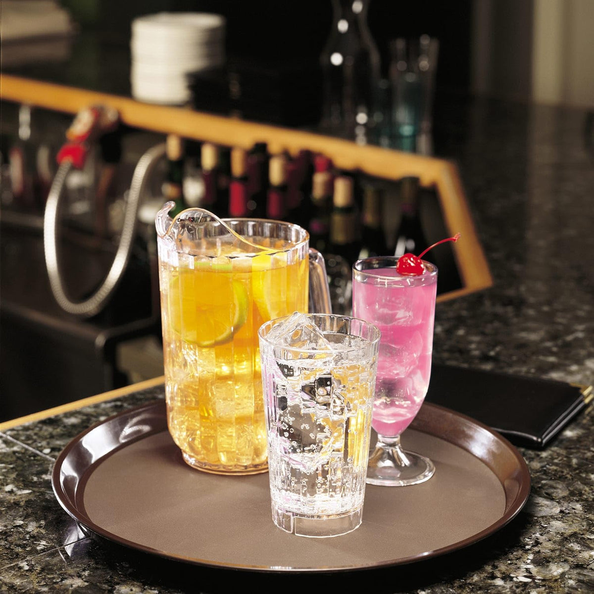 Camwear Pitcher by Cambro – 48-Ounce, 48.0 ounces, Polycarbonate (PC), Clear, Pack of 6