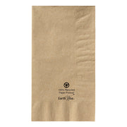 Hoffmaster 180430 Earth Wise Kraft Dinner Napkin – 2 Ply, 1/8 Fold, 17" Length x 15" Width, Natural (Packs of 1000)