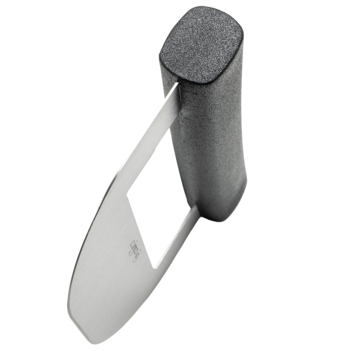 6 9/10" Black Polypropene Chopping Knife by Winco – Medium, Plastic, Stainless Steel, Black, Model KCC-1