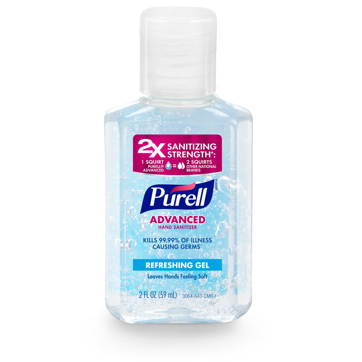 Instant Hand Sanitizer by Purell – 2 Ounce (Pack of 1), Clear, Model PPAX1184825