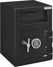 Global Industrial B-Rate Depository Safe, 1 Door, Digital Lock, 14"W x 14"D x 20-1/4"H