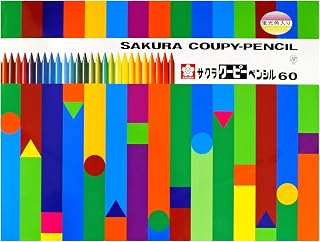 SAKURA CREPAS COUPY PENCIL 60 COLOR SET