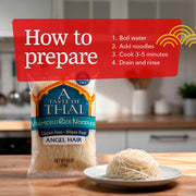 A Taste of Thai Angel Hair / 8.8 Ounce (Pack of 1) / No Color Rice