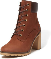 Timberland Womens Allington Lace Up Casual Boots Ankle High Heel 3" & Up