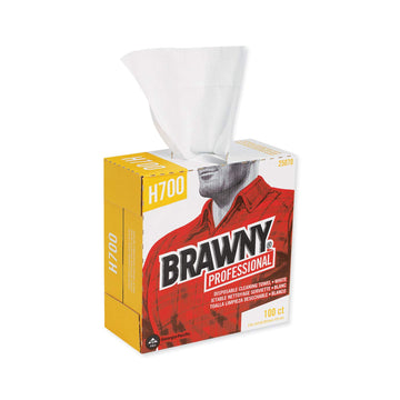 Brawny Industrial Wipers by Georgia-Pacific – 9 1/8 x 16 1/2, white, Model 25070CT