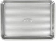 USA Pan Bakeware Nonstick Quarter Sheet Pan, Baking Sheet Aluminized Steel, Pan Measures: 13 x 9.5 x 1 inches
