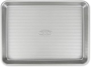 USA Pan Bakeware Nonstick Quarter Sheet Pan, Baking Sheet Aluminized Steel, Pan Measures: 13 x 9.5 x 1 inches