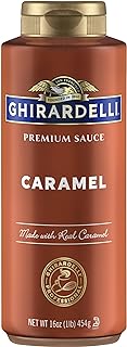 Ghirardelli Caramel Sauce Squeeze Bottle, 16 oz (Pack of 1)