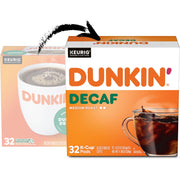 Dunkin' Dunkin' Decaf / 32 Count (Pack of 1) / 1 Single-Serve Capsules & Pods