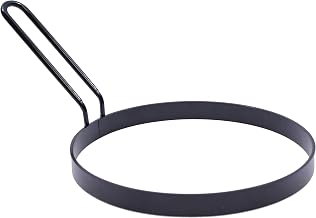 Tablecraft PCR8 Pancake Ring, 8-1/4” Dia., 12-1/2" O.A.L., Round, with Handle, Non-Stick, Hand wash only