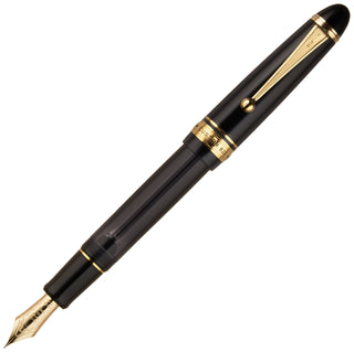 "CUSTOM 823 - Plunger Type/TransparentBlack (nib : Medium) by PILOT – 1 Count (Pack of 1), Cap : resin, Transparent, Model ﾊｲFKK3MRPTBM