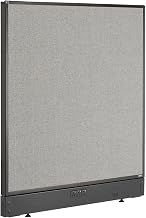 Electric Office Partition Panel by Global Industrial – Alloy Steel, Grey, Model 240224EGY