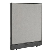 Electric Office Partition Panel by Global Industrial – Alloy Steel, Grey, Model 240224EGY