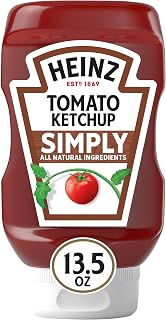 HEINZ Tomato Ketchup, Simply With All Natural Ingredients, 13.5 oz