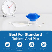 Pill Crushers by Medline – Latex Free, Blue, Model NON134000