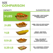 Stock Your Home 3 lb / 250 / 250.0 Serving Trays
