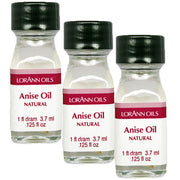 LorAnn Anise Oil SS by LorAnn Oils – 0.125 Fl Oz (Pack of 3), Clear to Pale Yellow