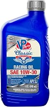 VP Racing Fuels 2678 Classic SAE 10W30 Non-Synthetic Racing Oil, 1 Quart (1 Pack)