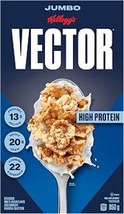 Kellogg's Vector Meal Replacement Cereal, Jumbo Size, 850g/30oz (Imported from Canada)