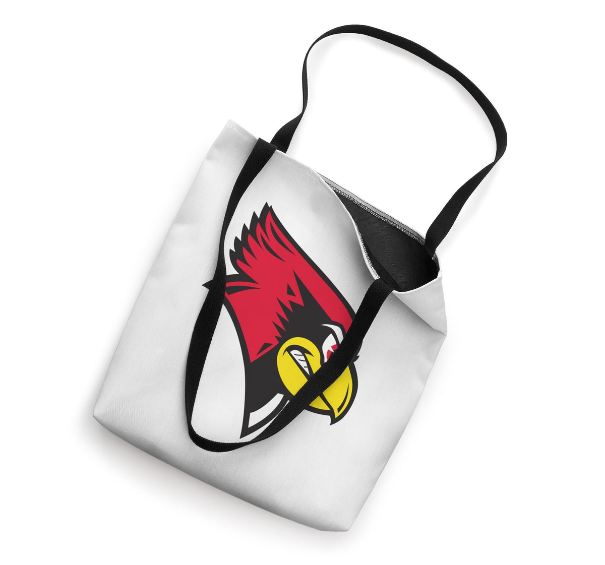 Winston Redbirds Tote Bag by Winston High School, Winston, MO 64689 – 16 inches, White, Model 83MHFS40QE0US_16INCHES