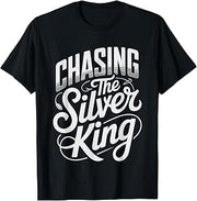 Chasing Silver King Tarpon Saltwater Flats Pursuit Chaser T-Shirt