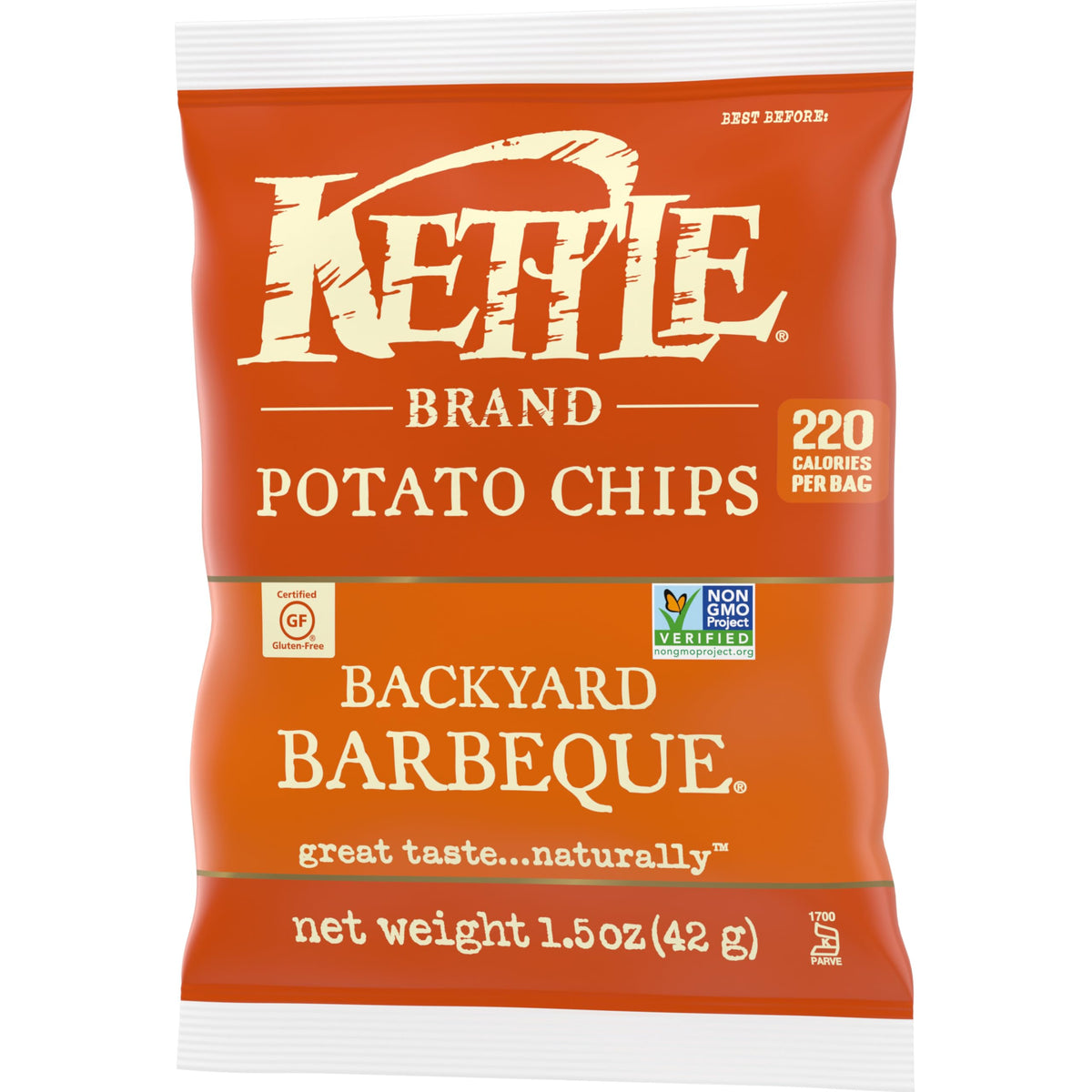 Kettle Brand Backyard Barbeque / 1.5 Ounce (Pack of 1) / 1 Potato