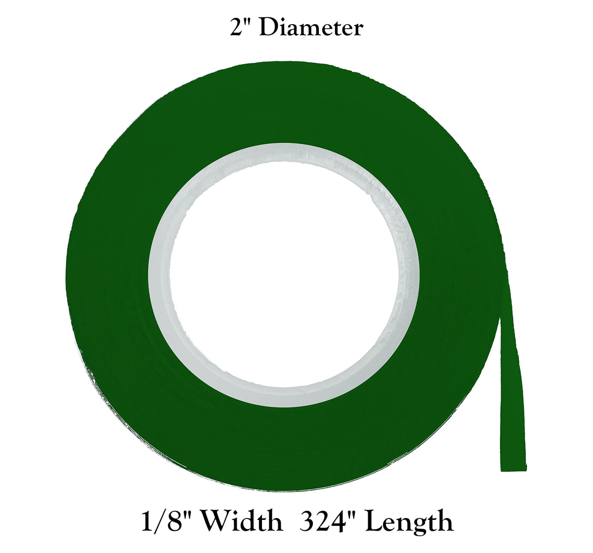 MV Magna Visual Green / 1/8" Width / 1 Transparent Tape
