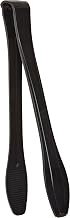CaterLine Heavyweight Plastic Heavy-Duty Serving Tongs, 9-Inch, Black (40-Count)