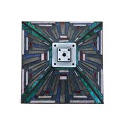 CH3T359BM12-DP1 Mini Pendant by Chloe Lighting – exact color of each glass piece may vary due to each piece being hand crafted