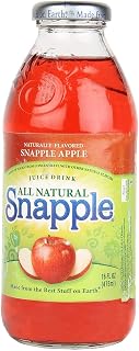 Snapple Apple Fruit Juice, 16 Ounce (6 Plastic Bottles)
