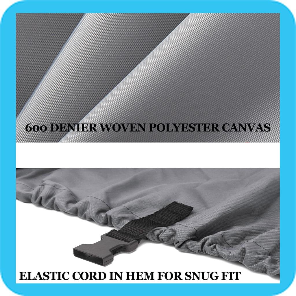 Boat Cover Compatible for Performance Plus Olympian I/O All Years by SBU – manmade, gray, Model SBUBC6234