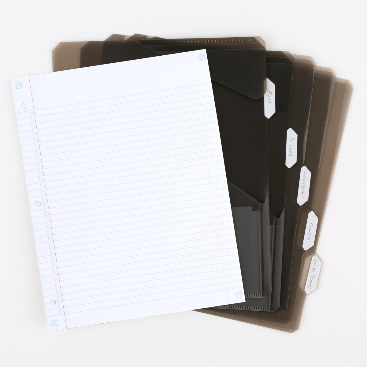 Flex Refillable Notebook + Study App by Five Star – 1 Pack, Plastic, Black, Model 29326AA2