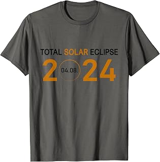 Total Solar Eclipse 2024 April 4th Spring USA Totality T-Shirt