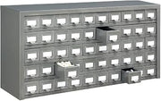 Global Industrial Storage Drawer Cabinet, 50 Drawers with Label Holder
